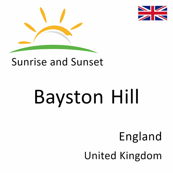 Sunrise and sunset times for Bayston Hill, England, United Kingdom