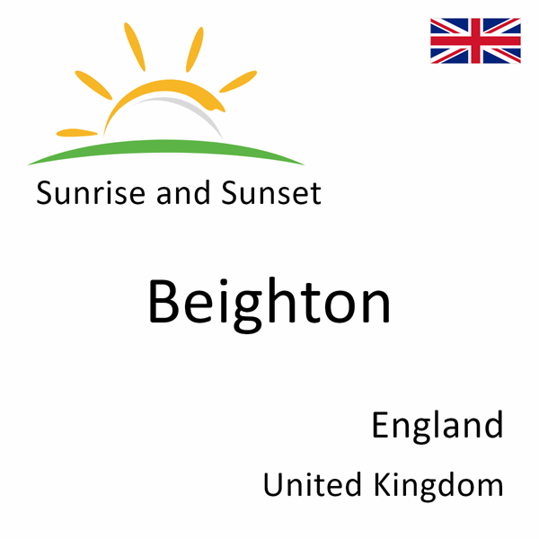 Sunrise and sunset times for Beighton, England, United Kingdom