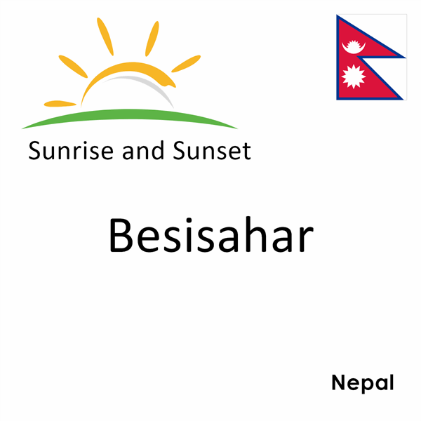 Sunrise and sunset times for Besisahar, Nepal