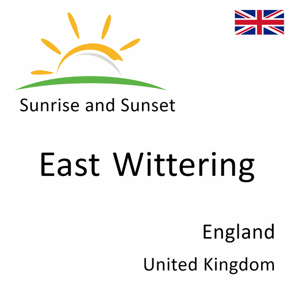 Sunrise and sunset times for East Wittering, England, United Kingdom