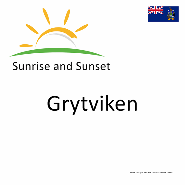 Sunrise and sunset times for Grytviken, South Georgia and the South Sandwich Islands