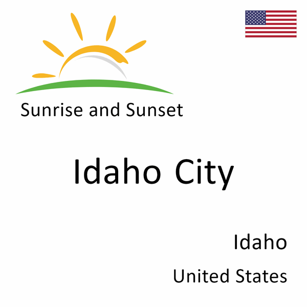 Sunrise and sunset times for Idaho City, Idaho, United States