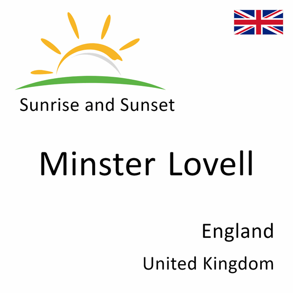 Sunrise and sunset times for Minster Lovell, England, United Kingdom