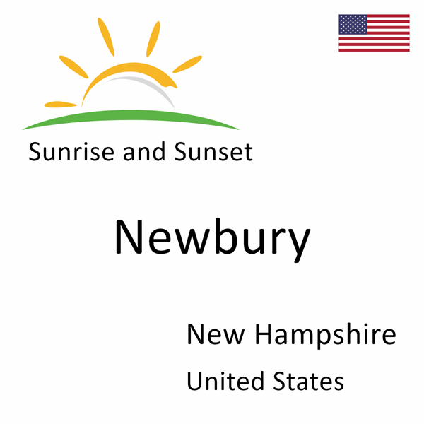 Sunrise and sunset times for Newbury, New Hampshire, United States