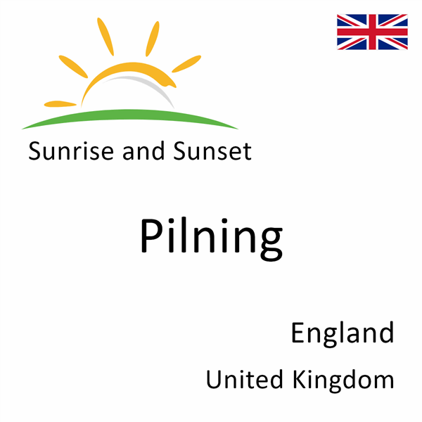 Sunrise and sunset times for Pilning, England, United Kingdom