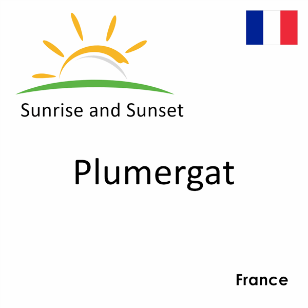 Sunrise and sunset times for Plumergat, France