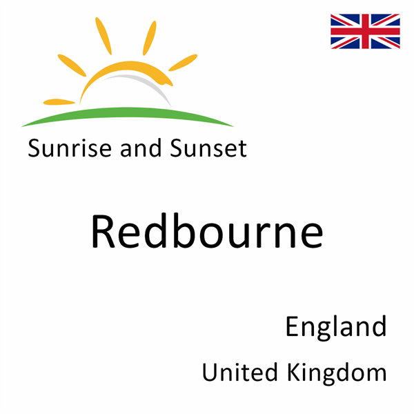 Sunrise and sunset times for Redbourne, England, United Kingdom