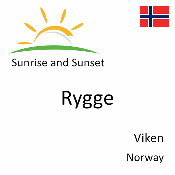 Sunrise and sunset times for Rygge, Viken, Norway