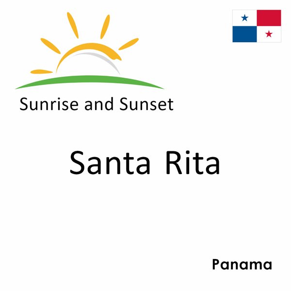 Sunrise and sunset times for Santa Rita, Panama