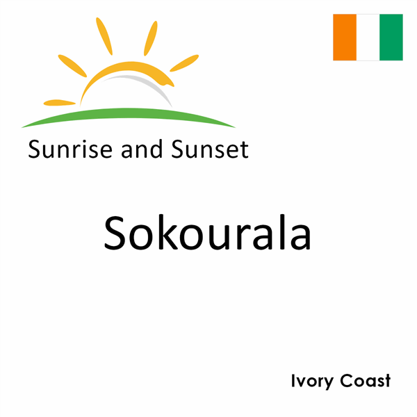 Sunrise and sunset times for Sokourala, Ivory Coast