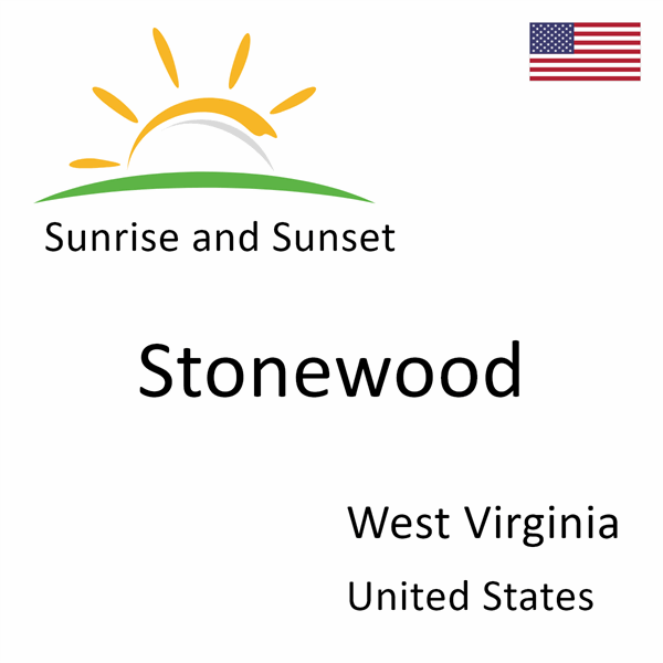 Sunrise and sunset times for Stonewood, West Virginia, United States