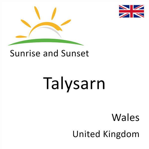 Sunrise and sunset times for Talysarn, Wales, United Kingdom