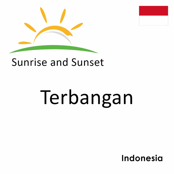 Sunrise and sunset times for Terbangan, Indonesia