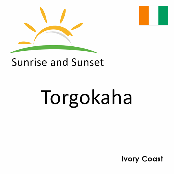 Sunrise and sunset times for Torgokaha, Ivory Coast