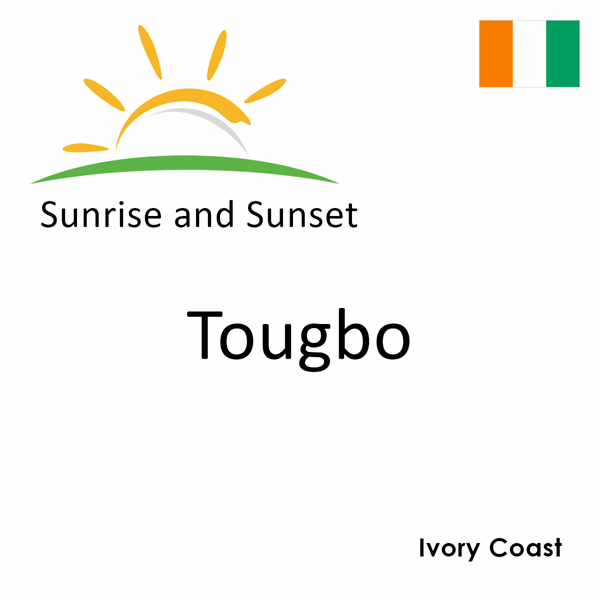 Sunrise and sunset times for Tougbo, Ivory Coast