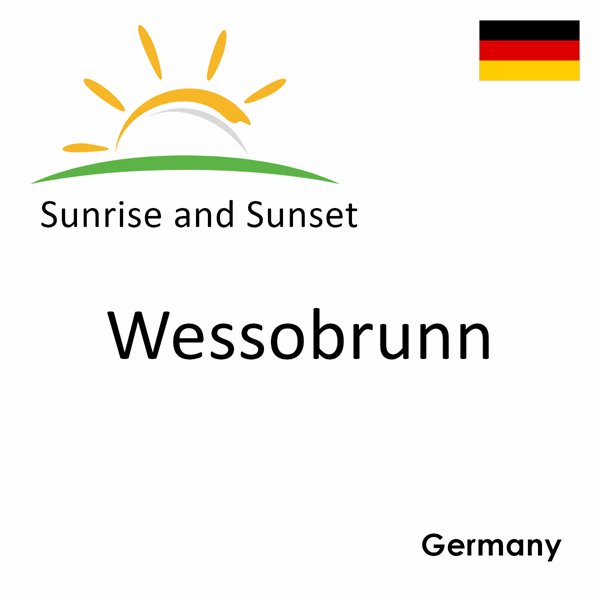 Sunrise and sunset times for Wessobrunn, Germany