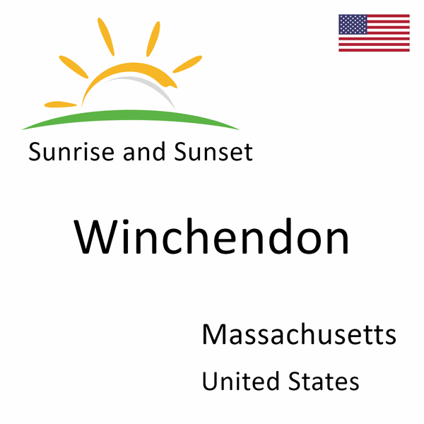 Sunrise and sunset times for Winchendon, Massachusetts, United States