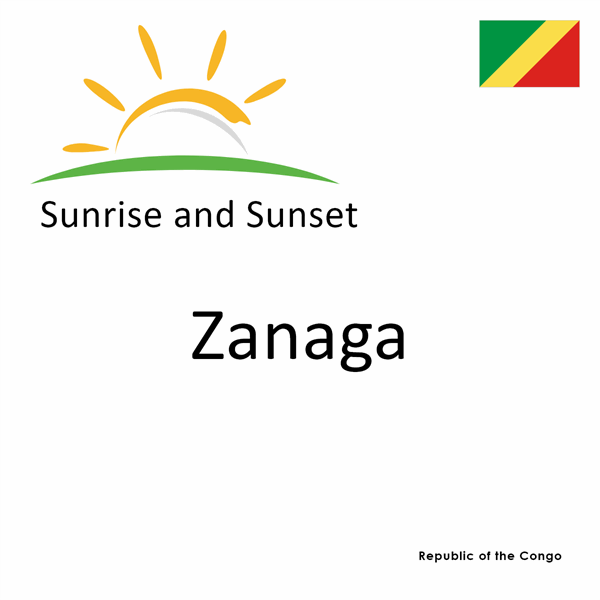Sunrise and sunset times for Zanaga, Republic of the Congo